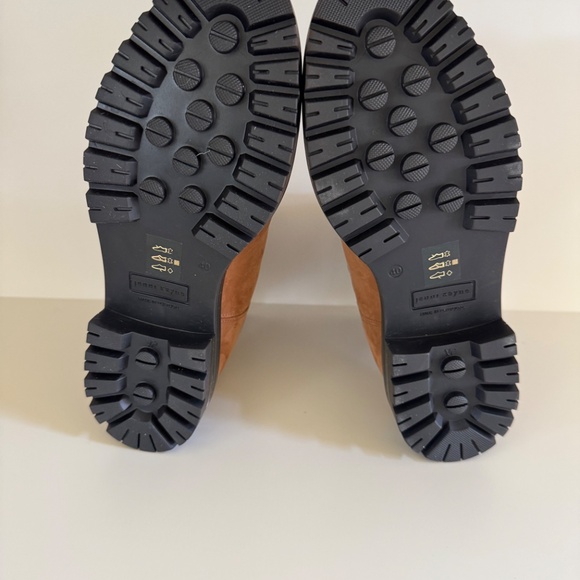 Jenni Kayne Brooklin Lug Boots - 40 - Walnut - Picture 5 of 6